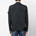 Куртка nylon metal shirt jacket 'black' Stone Island, черный - фото 4