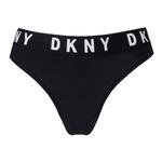 Стринги DKNY Thong Cozy Boyfriend, черный - фото