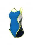 Купальник Arena Badeanzug Icons Super Fly, синий - фото