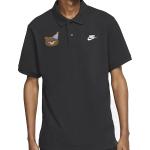 Nike Спортивная поло мужская black - фото 4