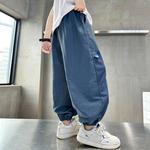 Школьные брюки тонкие EASTERN CAMEL, синий - фото 3