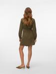Платье-рубашка VERO MODA VMELLY, Olive - фото 4