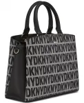Сумка Paige Satchel DKNY, черный - фото 3