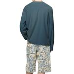 Футболка с принтом логотипа Acne Studios, темно-синий - фото 7