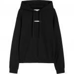 Худи с логотипом JIL SANDER, черный - фото