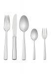 Набор столовых приборов, 60 шт RöSle, серебро - фото