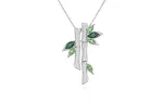 Swarovski Ожерелье Dellium Rhodium Plated Women's Silver - фото 9
