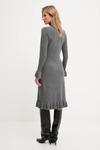 Кашемировое платье Answear.Lab, серый - фото 4