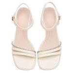 Сандалии женские Aokang, желтый - фото 7