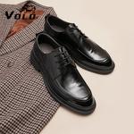 Коричневые дерби VOLO, черные 359V5151D - фото 7