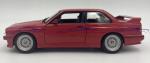 Bmw M3 (E30) 1986 1:24 Модель Bburago 21100 Красный - фото 5
