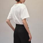 Футболка женская белая Hermes - фото 4