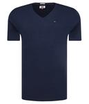 Футболка мужская Tommy Jeans с V-образным вырезом, синий - фото