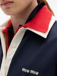 Платье мини Kid Miu Miu, синий - фото 5
