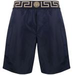 Шорты для плавания с поясом greca VERSACE, синий - фото 4