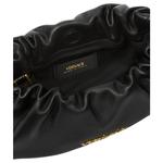 VERSACE Клатч мини из ягненка женский Black - фото 4