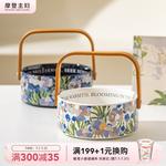 Modengzhufu Кофейная чашка с блюдцем 260ml - Tulip - фото 2