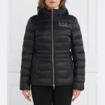 Куртка стандартного кроя Ea7, черный - фото