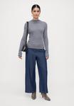 Джемпер Vero Moda Petite VMNANCY FUNNELNECK , Medium Grey Melange/Mottled Grey - фото 2