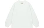 Свитер Mizuno Graphic Casual Long Sleeve T-shirt 'White' - фото 3