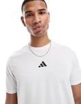 Футболка adidas Training D4T белого цвета Adidas Performance - фото 4