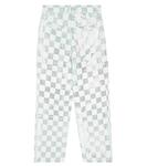 Брюки в клетку с эффектом металлик Caroline Bosmans, металлический - фото 3