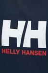 Хлопковая футболка Helly Hansen, темно-синий - фото 5