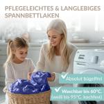 Простыня Carpe Sonno синий, 140/200 см - фото 9