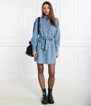 Платье с поясом Tommy Jeans, синий - фото 2