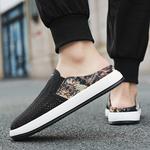 Сабо с закрытым носком для мужчин Warrior, бежевый/синий - фото 16