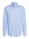 Рубашка с длинным рукавом HIS, голубой - фото