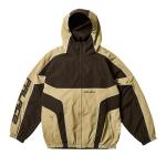 Куртка Palace Piped Hooded Shell Jacket 'Brown', коричневый - фото