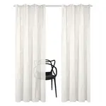 Шторы с люверсами, 1 шт. Heine Home, кремовыйово-белый - фото 2