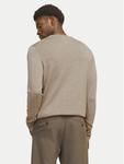 Свитер regular fit Merino 12216817 Jack&Jones, серый - фото 3