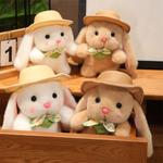 Плюшевая кукла Pudding Bunny высотой 23 см MORTEN SOLUM, белый - фото 9