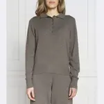 Шерстяная рубашка-поло стандартного кроя Samsøe Samsøe, серый - фото