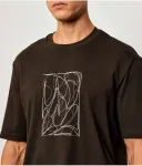 Футболка Regular fit Armani Exchange, коричневый - фото 4