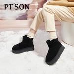 Зимние ботинки женские Pt'Son, черный - фото 6