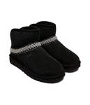 Ботинки кожаные UGG, черный - фото 3