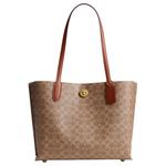 COACH Кожаная сумка-шоппер - фото