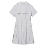 Женское платье с коротким рукавом LACOSTE, серый - фото 6