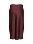 Hafia сатиновая миди-юбка Saint Tropez, Burgundy - фото 6