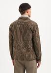 Куртка NO EXCESS PATTERNED JACQUARD, Brown - фото 3