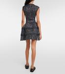 Мини-платье с пайетками Alaïa, серебро - фото 3