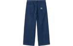 Logo Patch Wide Leg Jeans Carhartt WIP, синий - фото 3
