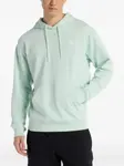 Худи с вышитым логотипом New Balance, зеленый - фото