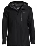Мужская дождевик Squall Waterproof Packable Lands' End, черный - фото 3