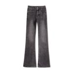 Джинсы Wen Shan женские, белые (до щиколотки) - фото