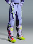 Брюки Alpinestars 2026 Supertech Scenz, Purple/Yellow Fluo - фото 2