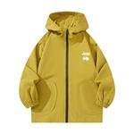 Школьная куртка Jeep, имбирно-желтая (утеплённое трёхслойное пальто) - фото